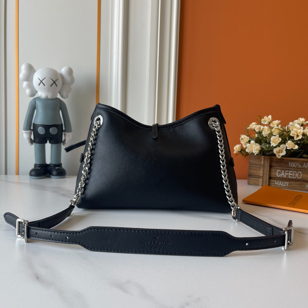 LV CARRYALL (BRWN / BLK / WHITE / BLK MULTI)