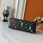 LV CARRYALL (BRWN / BLK / WHITE / BLK MULTI)
