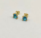 DY blue earrings