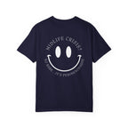 Peri Classic Garment-Dyed T-Shirt — Soft Vintage White Tee