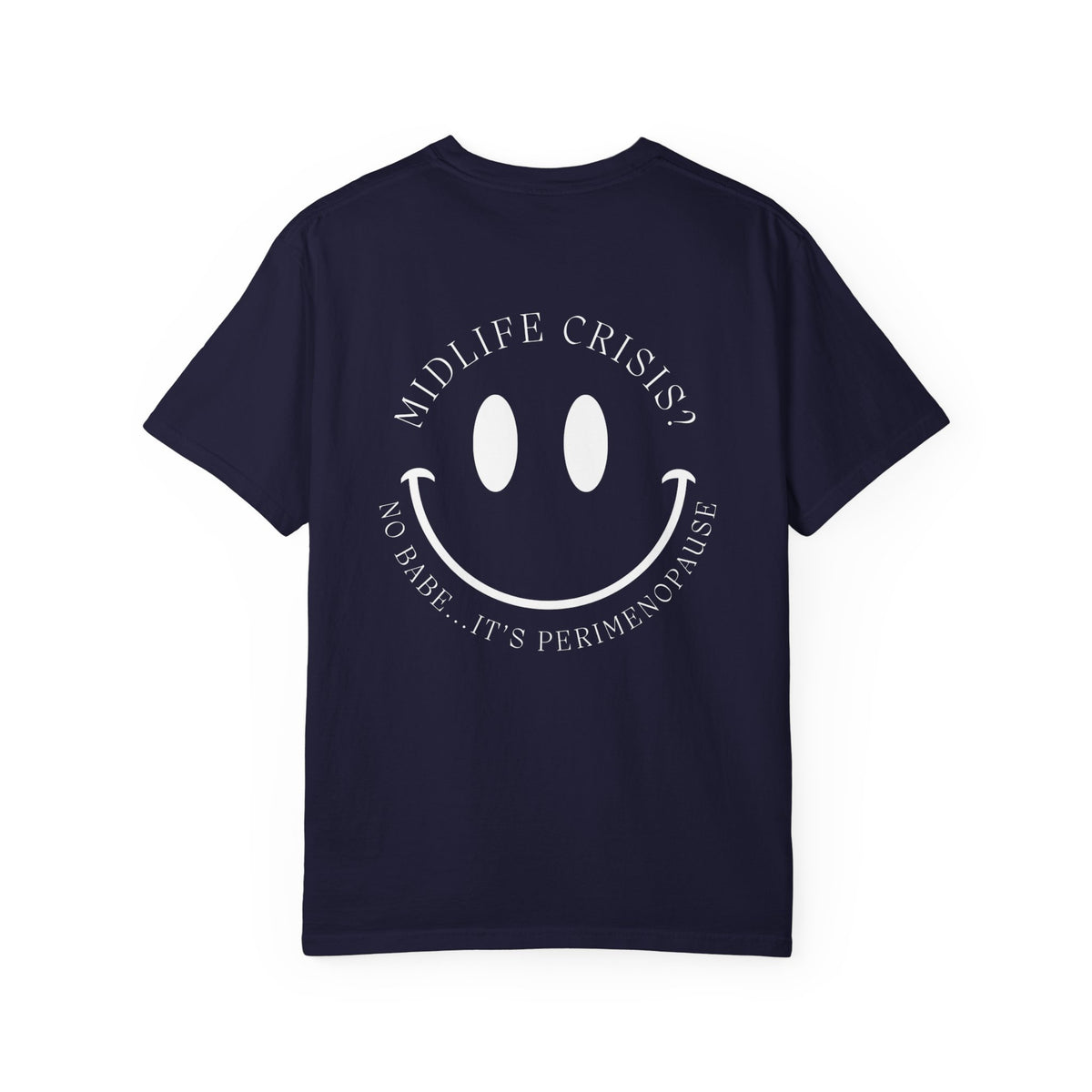 Peri Classic Garment-Dyed T-Shirt — Soft Vintage White Tee
