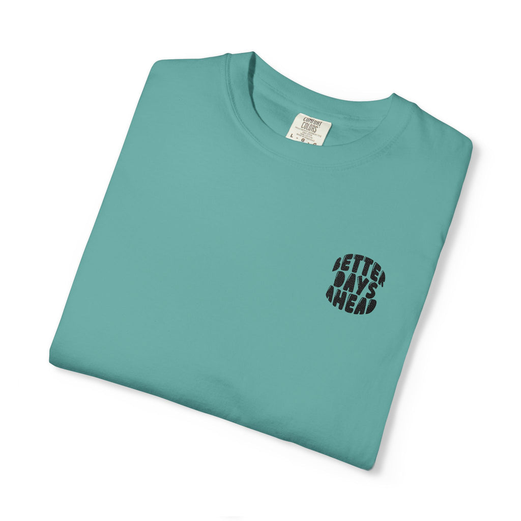 Retro 'Better Days Ahead' Chest Logo T-Shirt
