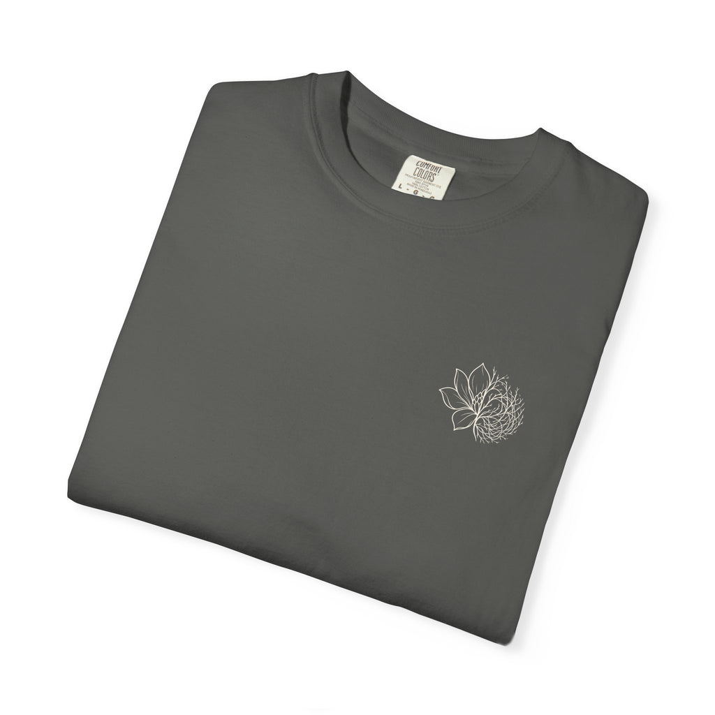 Peri Classic Garment-Dyed T-Shirt — Soft Vintage White Tee