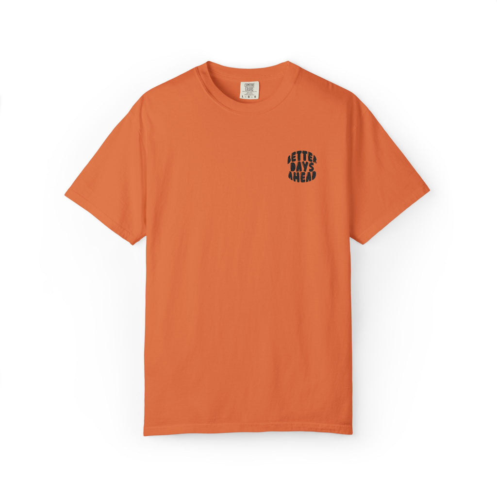Retro 'Better Days Ahead' Chest Logo T-Shirt
