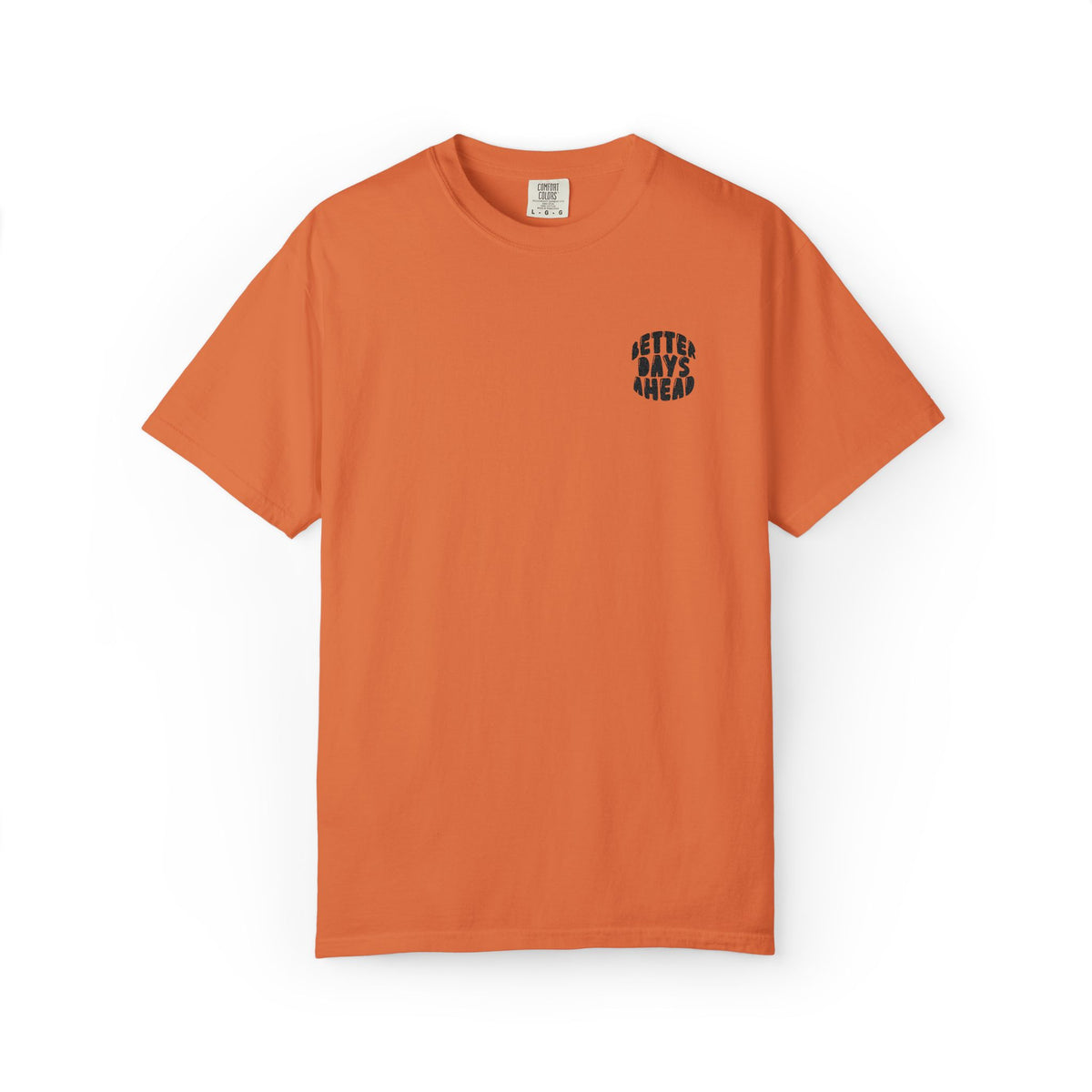 Retro 'Better Days Ahead' Chest Logo T-Shirt