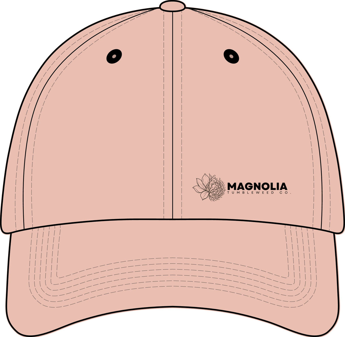 Magnolia  Logo Embroidered Hat