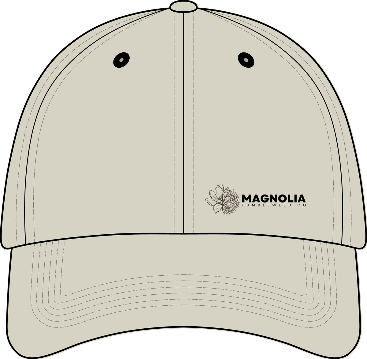Magnolia  Logo Embroidered Hat