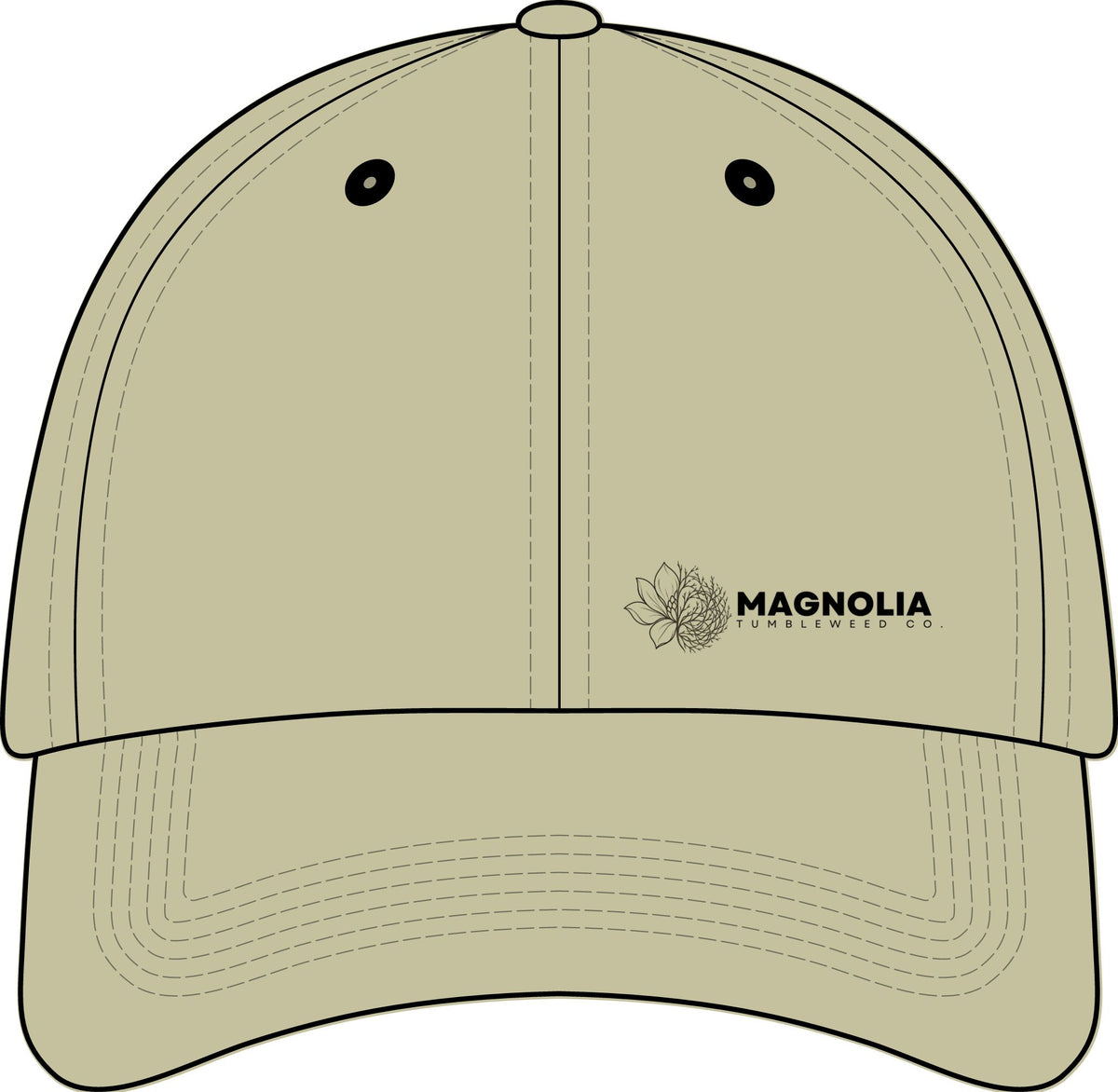 Magnolia  Logo Embroidered Hat