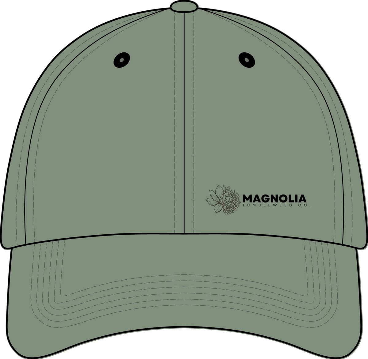 Magnolia  Logo Embroidered Hat