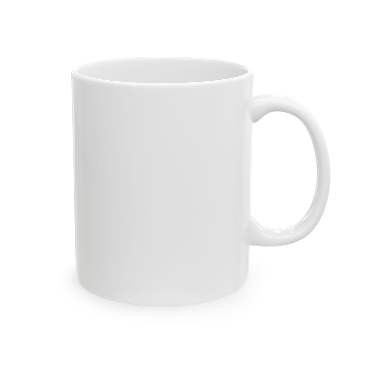 Coffee Mug — "Because My Estrogen Quit" Colorful Retro Feminine Ceramic Mug (11oz & 15oz)