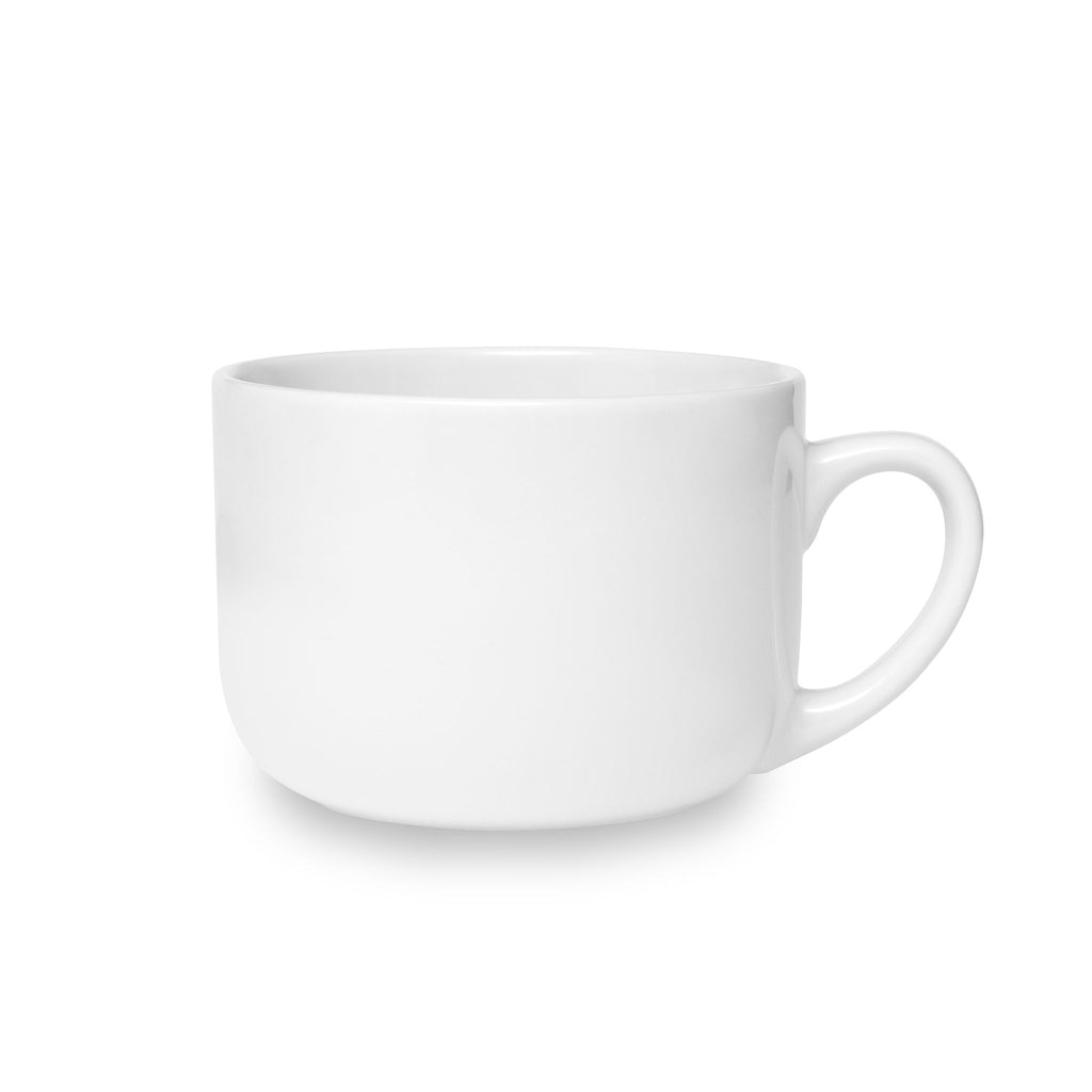 Magnolia Tumbleweed Co. Ceramic Latte Mug — 25oz Oversized White Coffee Cup