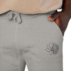 Magnolia Tumbleweed Sweatpants — Cozy White Fleece Joggers