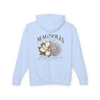 Magnolia Tumbleweed  Hoodie — Lightweight Cream Hooded Sweatshirt