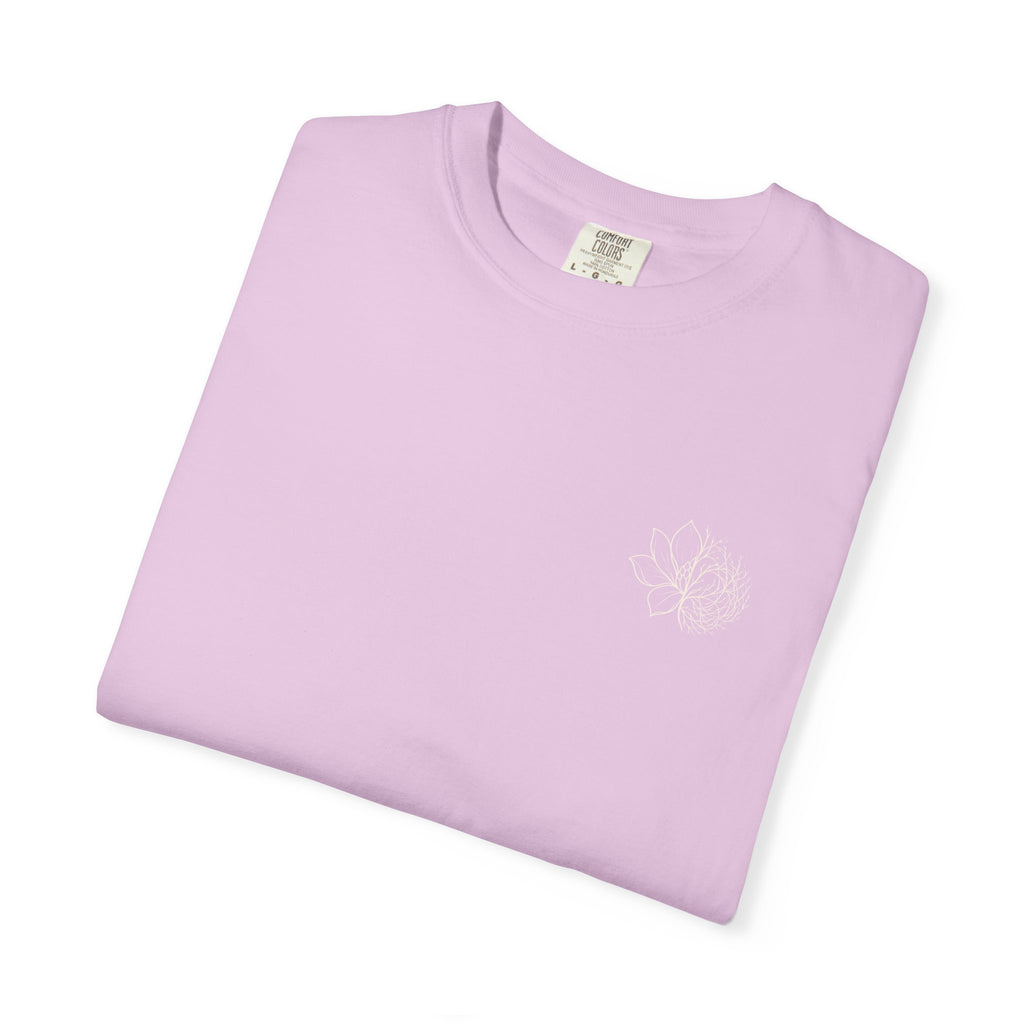 Peri Classic Garment-Dyed T-Shirt — Soft Vintage White Tee