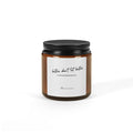 Amber Jar Soy Candle - 'Besties don't let besties'