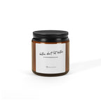 Amber Jar Soy Candle - 'Besties don't let besties'