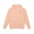 Magnolia Tumbleweed  Hoodie — Lightweight Cream Hooded Sweatshirt
