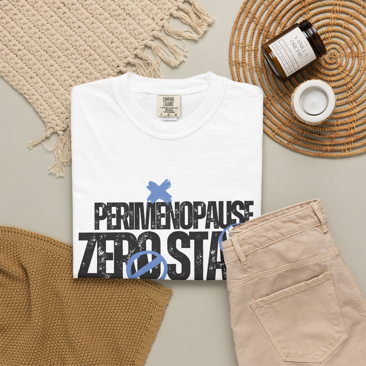 Perimenopause Zero Stars T-Shirt — 'Would Not Recommend' Graphic Tee