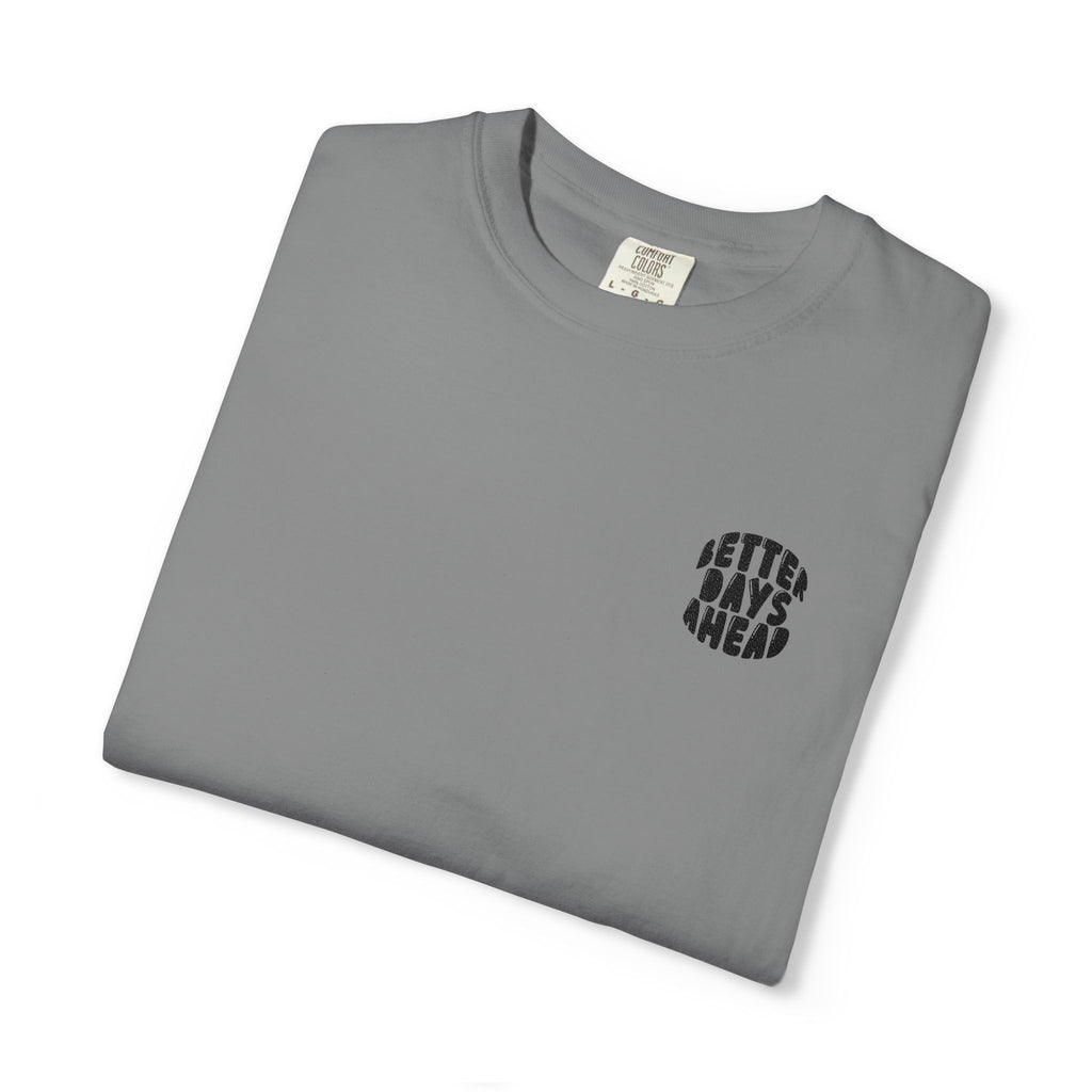 Retro 'Better Days Ahead' Chest Logo T-Shirt