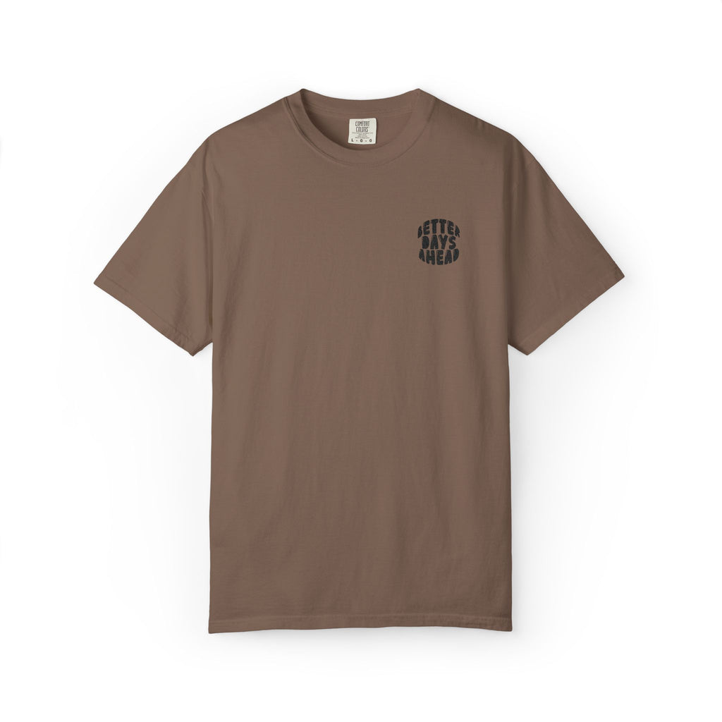 Retro 'Better Days Ahead' Chest Logo T-Shirt