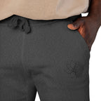 Magnolia Tumbleweed Sweatpants — Cozy White Fleece Joggers