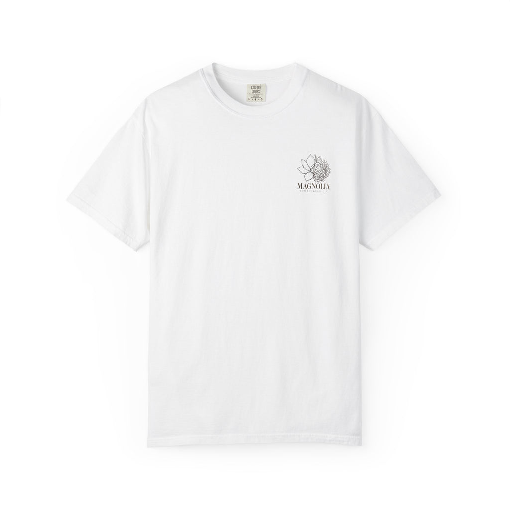Magnolia Tumbleweed Tee — 'Beauty in Every Season' Cotton T-Shirt