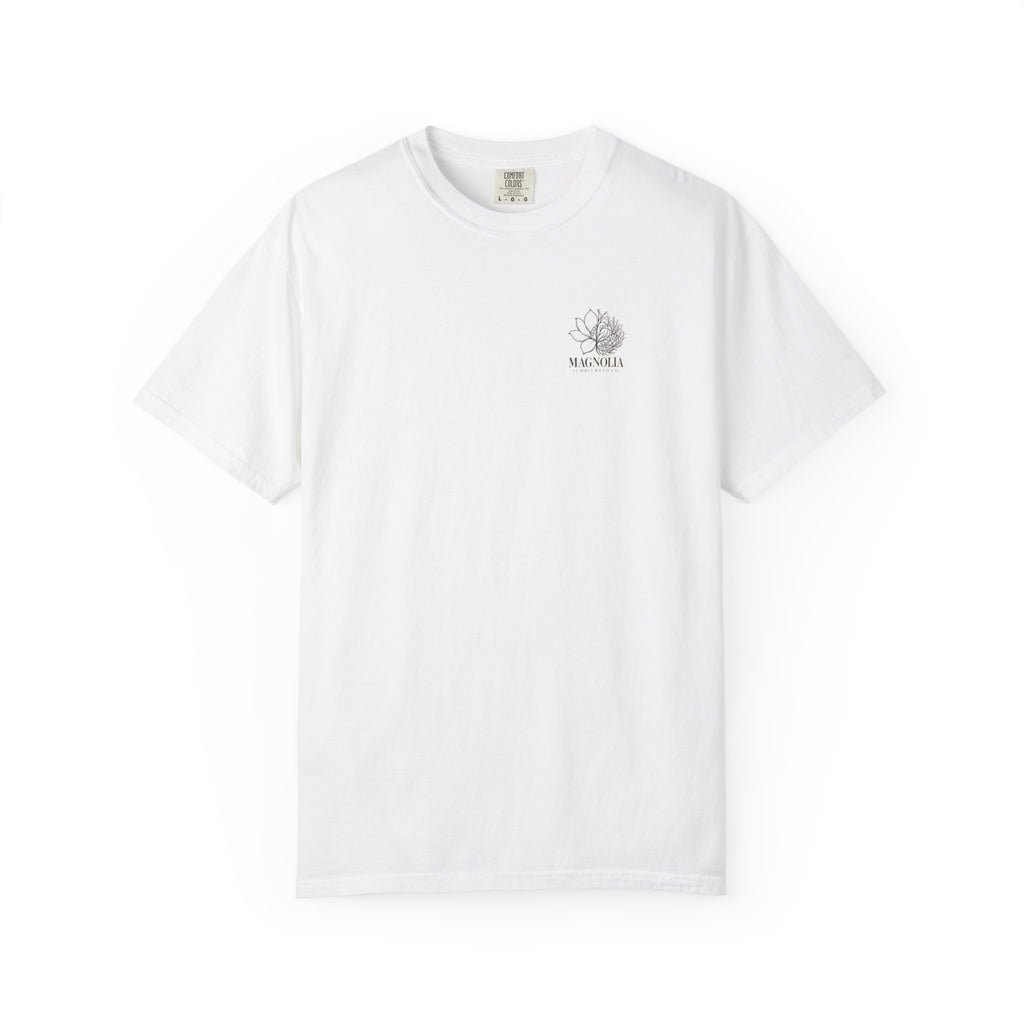 Weathered Not Broken T-Shirt — Southern Magnolia Sunset Graphic Tee