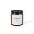 Amber Jar Soy Candle - 'In Case of Hot Flash'