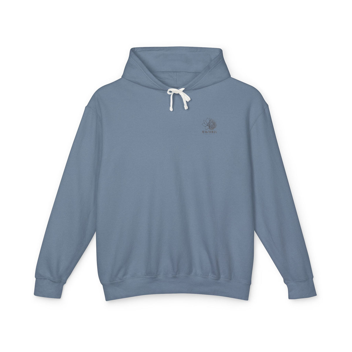 Magnolia Tumbleweed  Hoodie — Lightweight Cream Hooded Sweatshirt