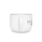 Magnolia Tumbleweed Co. Ceramic Latte Mug — 25oz Oversized White Coffee Cup