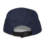 Embroidered Lotus 5-Panel Cap – Minimal  Camper Hat