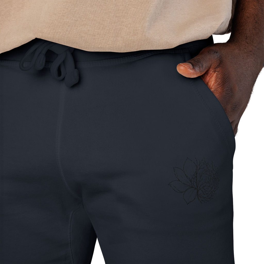 Magnolia Tumbleweed Sweatpants — Cozy White Fleece Joggers