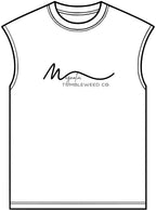 Magnolia Tumbleweed Co. Muscle Tee — Retro Script Logo Sleeveless Shirt