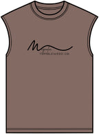 Magnolia Tumbleweed Co. Muscle Tee — Retro Script Logo Sleeveless Shirt