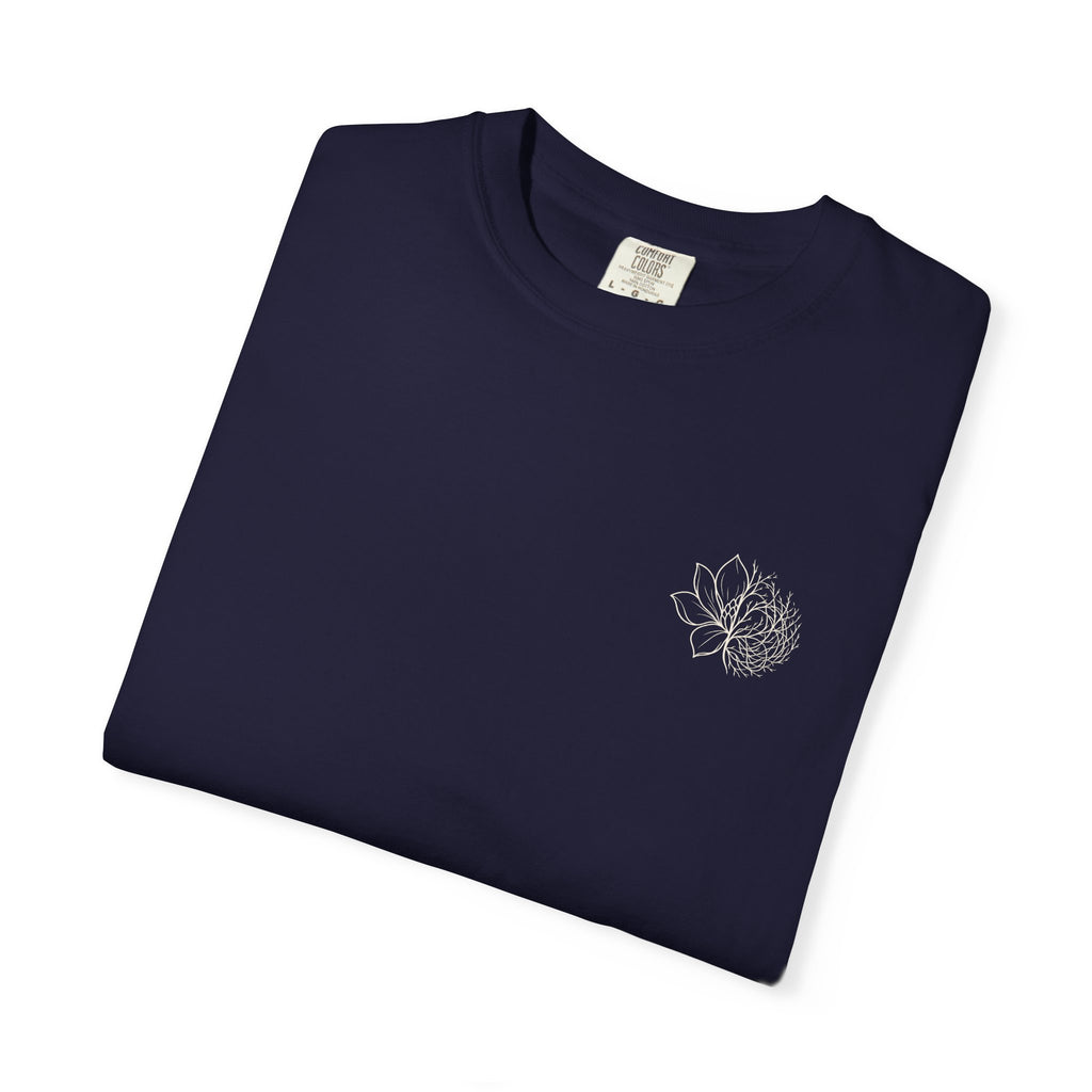 Peri Classic Garment-Dyed T-Shirt — Soft Vintage White Tee