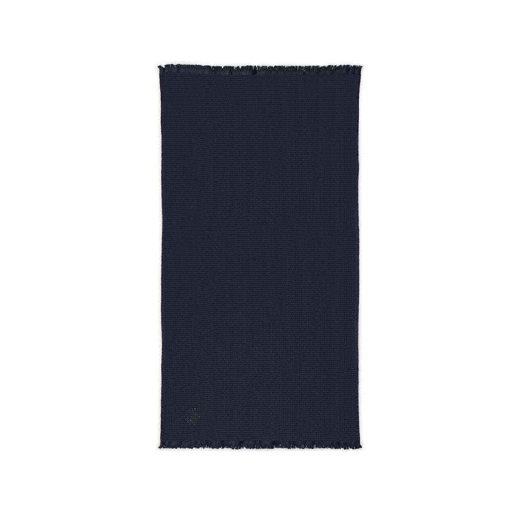 Magnolia Tumbleweed Co. Cotton Waffle Throw Blanket — Lightweight Fringed Home Throw