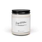 Congratulations Scented Soy Candle — 9oz 'On reaching the age where your body just starts making shit up.'