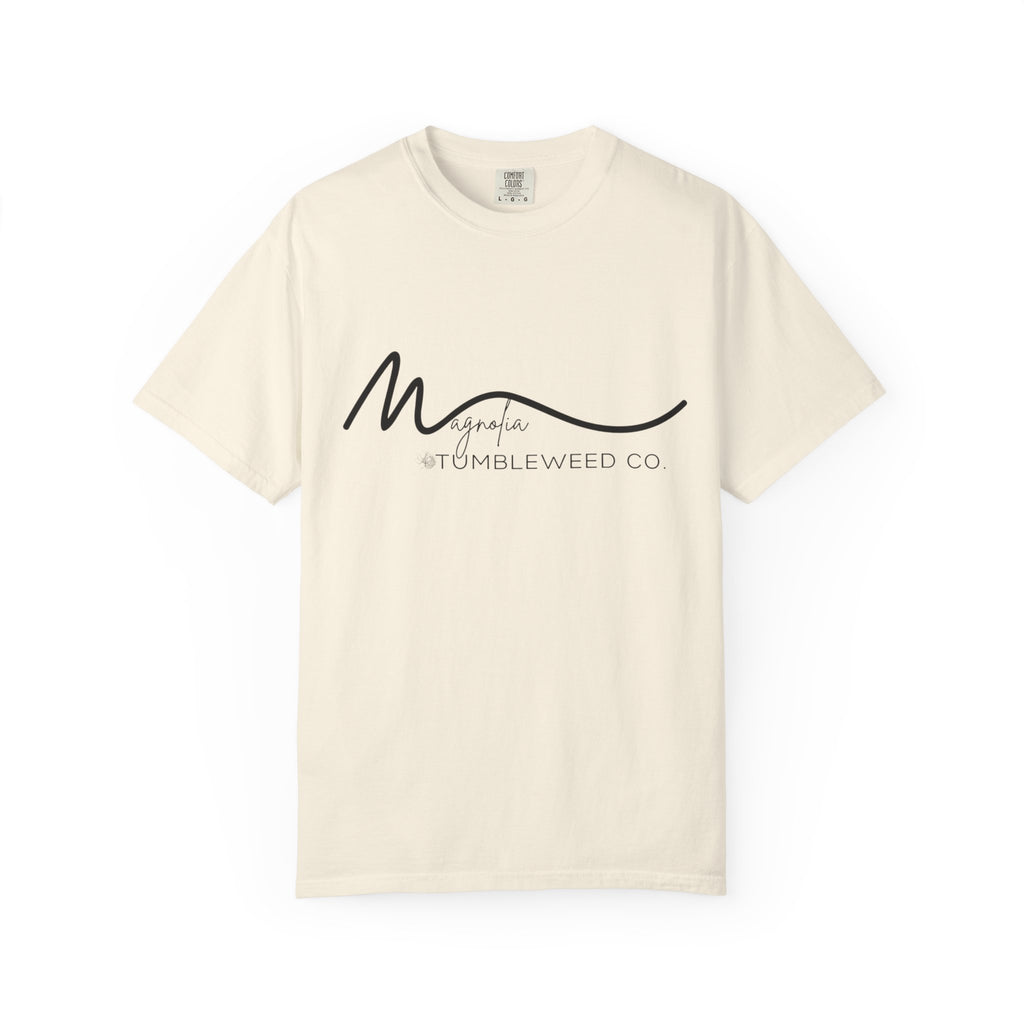 Magnolia Signature T-Shirt — Minimal Script Logo Tee