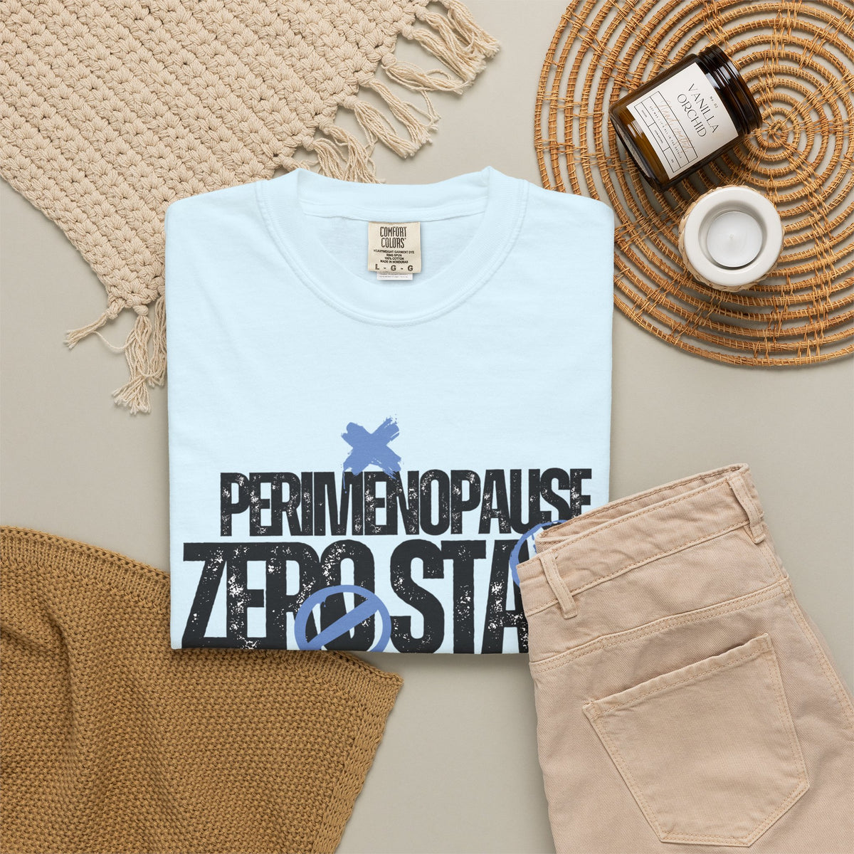 Perimenopause Zero Stars T-Shirt — 'Would Not Recommend' Graphic Tee