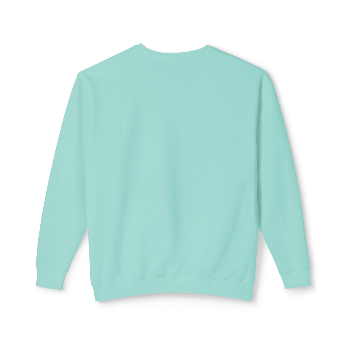 Lightweight Crewneck Sweatshirt — 'Where Beauty Breathes Life' Minimal Floral Graphic