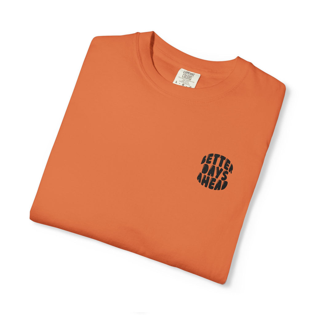 Retro 'Better Days Ahead' Chest Logo T-Shirt