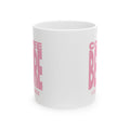 Coffee Before I Catch a Charge Mug — Funny Pink Coffee Mug (11oz & 15oz)
