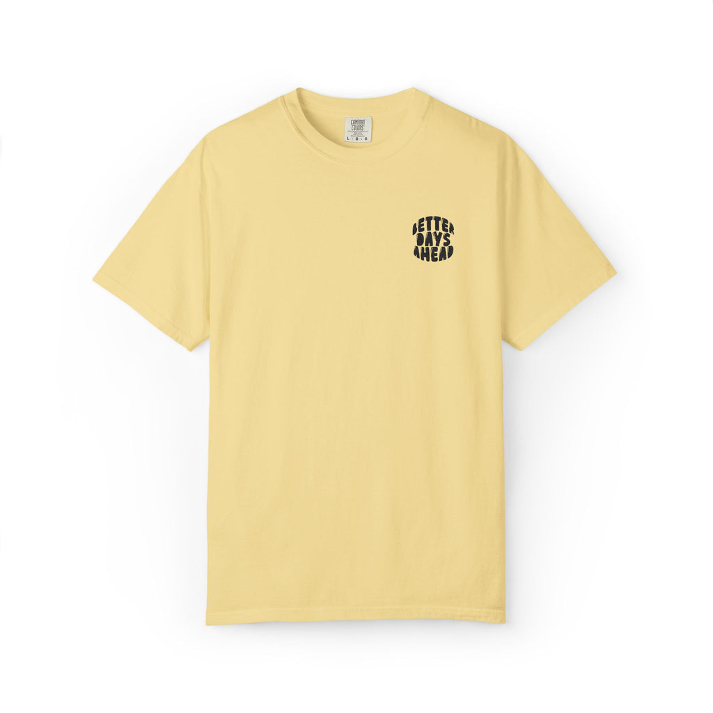 Retro 'Better Days Ahead' Chest Logo T-Shirt