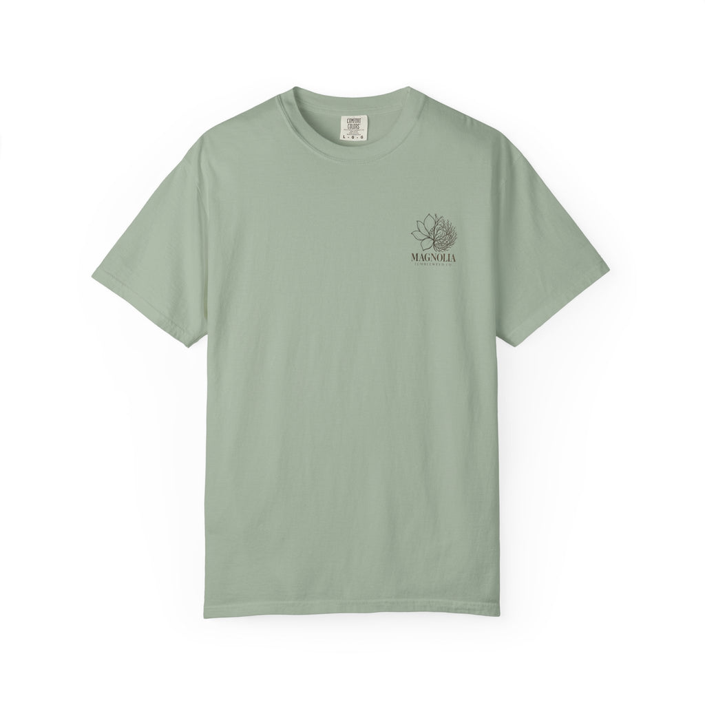 Magnolia Tumbleweed Tee — 'Beauty in Every Season' Cotton T-Shirt