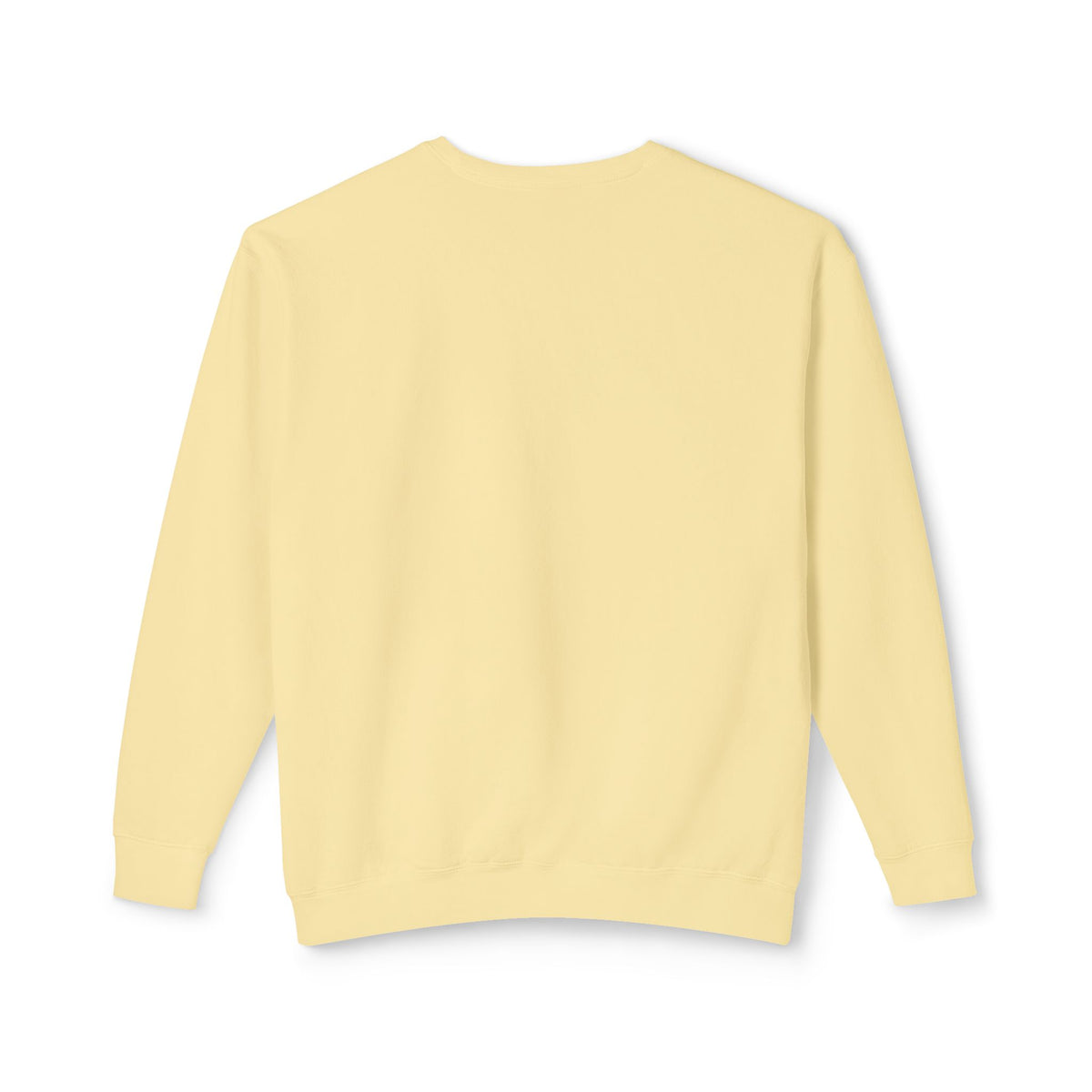 Lightweight Crewneck Sweatshirt — 'Where Beauty Breathes Life' Minimal Floral Graphic
