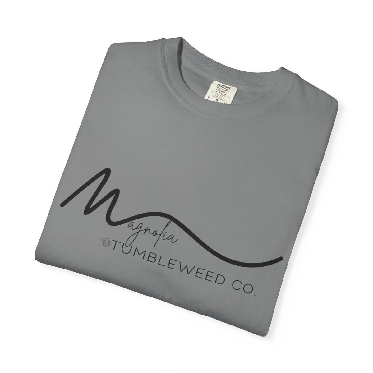 Magnolia Signature T-Shirt — Minimal Script Logo Tee
