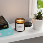 Amber Jar Soy Candle - 'Because we are not going to prison'