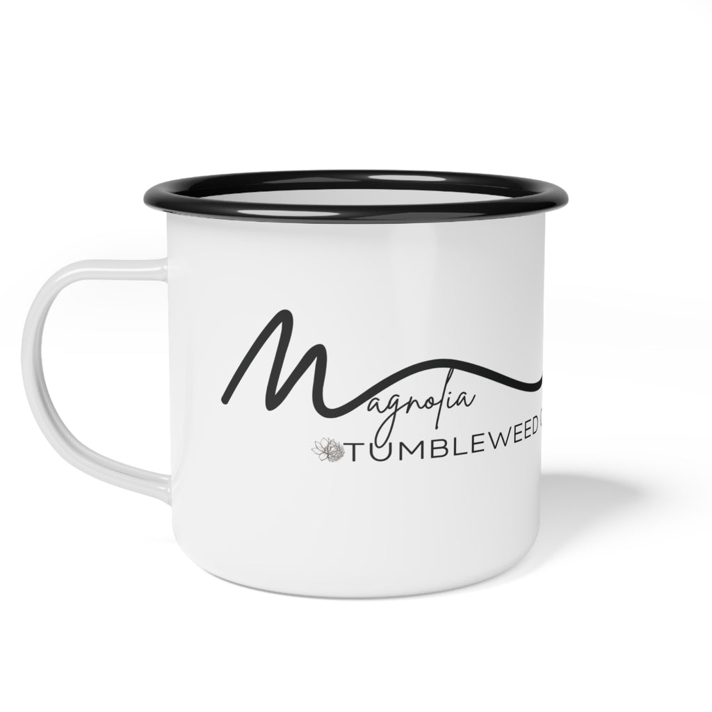 Magnolia Tumbleweed Co. Logo Mug | Rustic Camping Coffee Cup