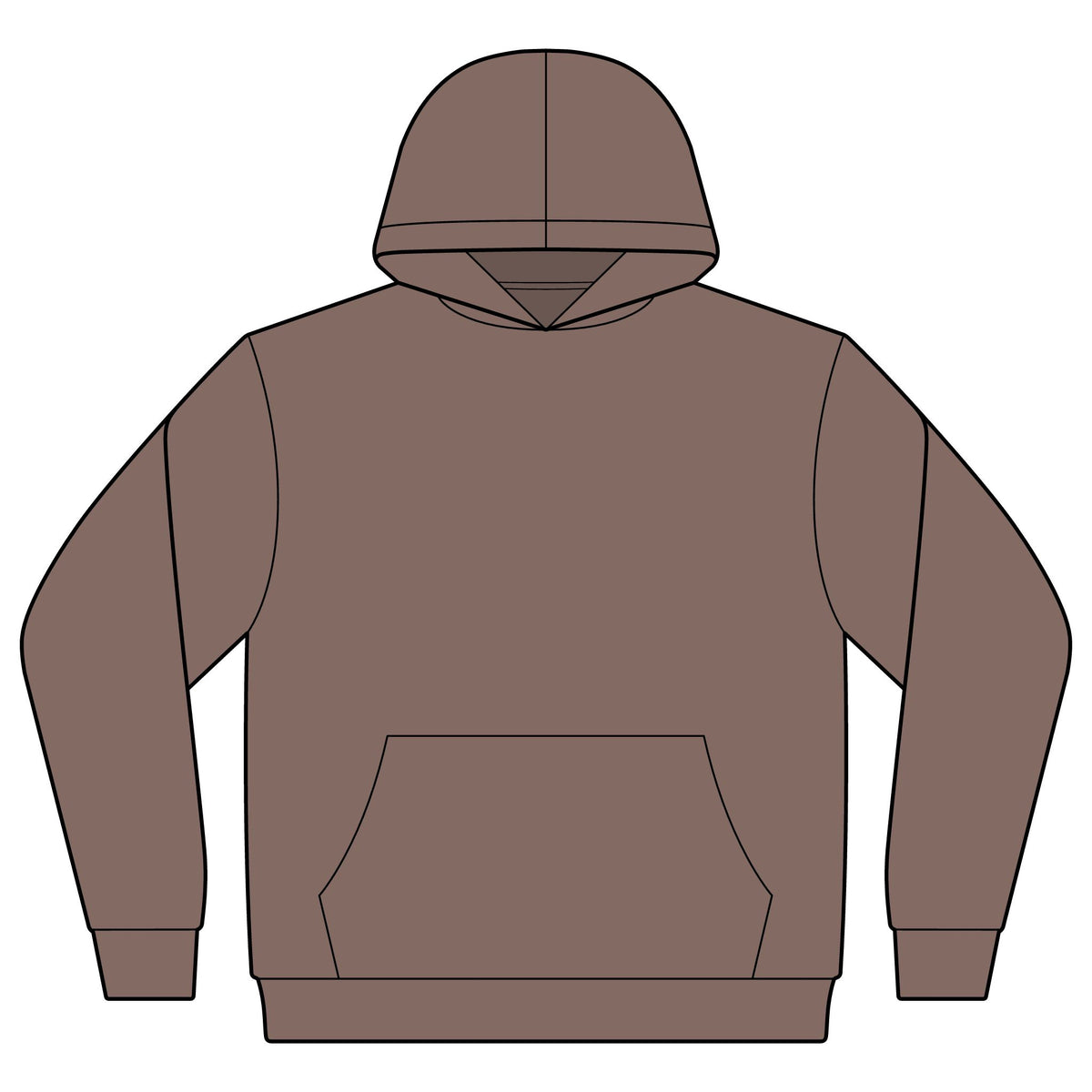 Rooted & Weathered Hoodie — Rustic Outdoor Pullover