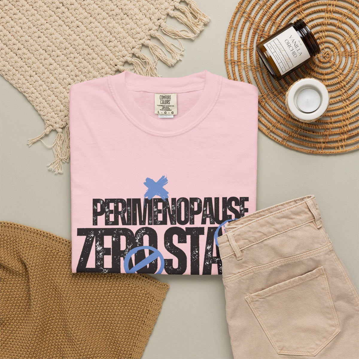 Perimenopause Zero Stars T-Shirt — 'Would Not Recommend' Graphic Tee